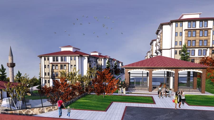 Kurumsal tanıtım — TOKİ proje alanı görseli